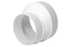 Riduttore rotondo in plastica da 150 mm a 125 mm - AP150-125
