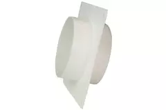 Piastra da parete rotonda in plastica diametro: 150 mm AFS150