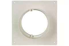 Piastra da parete rotonda in plastica diametro: 150 mm AFS150