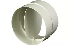 Valvola di ritegno rotonda in plastica diametro: 150 mm AV150