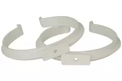 Staffa di montaggio in plastica Ø 150 mm (2 pezzi) (AZ150)