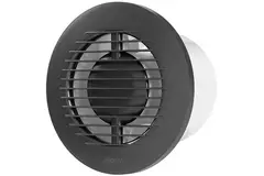 Aspiratore per il bagno rotondo Ø 100 mm antracite - base EA100A