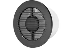Aspiratore per il bagno rotondo Ø 125 mm antracite - Base EA125A