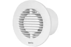 Aspiratore per il bagno rotondo Ø 100 mm bianco - basis EA100