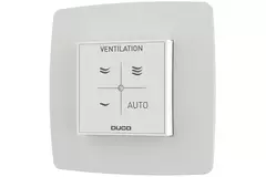 Sensore ambiente CO2 Duco con controllo RF/Cavo bianco