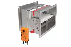 Attuatore rettangolare per serrande tagliafuoco 24V - E-FD40 250x650 M24 S