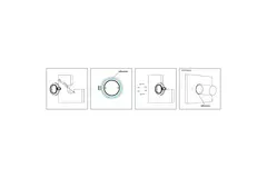 Serranda tagliafuoco rotonda compatta 630 mm servomotore 24V - E-FDC DD M24 D630