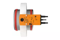 Serranda tagliafuoco rotonda compatta 630 mm servomotore 24V - E-FDC DD M24 D630