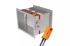 Servomotore per serranda tagliafuoco 24V, 18 Nm, apertura/chiusura - E-BF24 T
