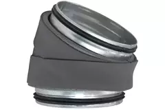 Termodotto 13 mm diametro di curvatura 315 mm 30 gradi isolato