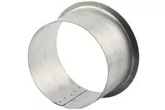 Anello flangiato diametro 100 mm e altezza 90 mm