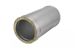 Tubo DP diametro 150 mm (150/200) L1000 I316L/I304 (D0,5/0,6)