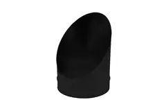 Tubo diffusore diametro 100 mm 45 gradi (Sendz. Verz.) RAL9005