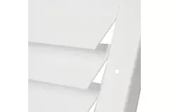 Griglia per parete esterna a superficie 300 mm x 100 mm BIANCA