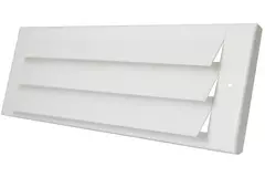 Griglia per parete esterna a superficie 300 mm x 100 mm BIANCA