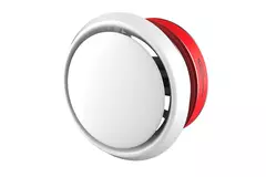 Serranda tagliafuoco circolare 100 mm con valvola di ventilazione - E-BFDC V EI120S D100
