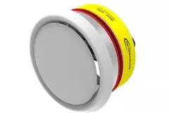 Serranda tagliafuoco circolare 100 mm con valvola di ventilazione - E-BFDC V EI60S D100