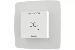 Sensore ambiente Duco CO2 senza controllo RF/Cavo bianco