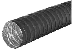 Tubo di ventilazione Combidec in alluminio con strato esterno in poliestere NERO Ø 125 mm (10 metri)