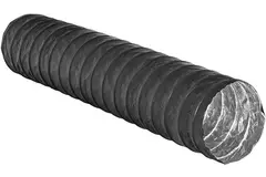 Tubo di ventilazione Combidec in alluminio con strato esterno in poliestere NERO Ø 160 mm (10 metri)