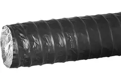 Tubo di ventilazione Combidec in alluminio con strato esterno in poliestere NERO Ø 160 mm (10 metri)