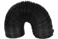 Tubo di ventilazione Combidec in alluminio con strato esterno in poliestere NERO Ø 160 mm (10 metri)