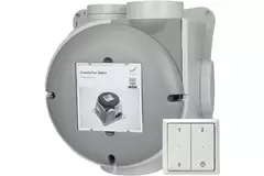 Zehnder ComfoFan Silent Pacchetto 460 m³/h + comando RFZ - spina con messa a terra