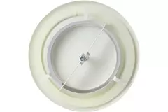 Valvole scarico ventilazione in metallo Ø 200 mm RAL 9010 con morsetti a molla - DVSC200