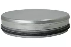 Tappo spiro Ø 80 mm per tubo spiro - Zincato