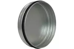 Tappo spiro Ø 80 mm per tubo spiro - Zincato