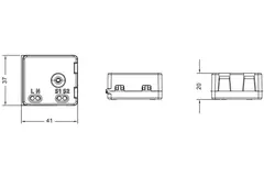 Contatto di commutazione Duco RF/230V