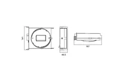 Serranda di regolazione senza sensore Duco Focus 25m³/h