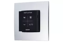 Sensore di CO2 per ambienti Duco con controllo RF/Cavo nero