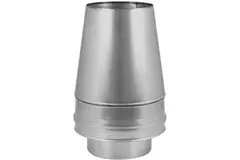 DP diametro 100 mm (100/150) Pezzo superiore conico PS I316L/I304 (D 0,5/0,6)