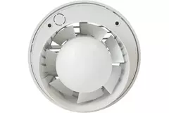 Aspiratore per il bagno rotondo Ø 100 mm bianco con timer - EE100T