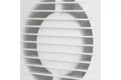 Aspiratore per il bagno rotondo Ø 100 mm bianco con timer - EE100T