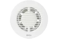 Aspiratore per il bagno rotondo Ø 100 mm bianco con timer - EE100T