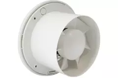Aspiratore per il bagno rotondo Ø 125 mm bianco con timer e sensore umidità - EA125HT