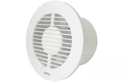 Aspiratore per il bagno rotondo Ø 125 mm bianco con timer e sensore umidità - EA125HT