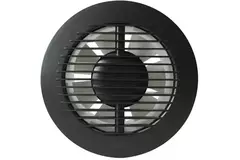 Aspiratore per il bagno rotondo Ø 125 mm antracite - Base EA125A