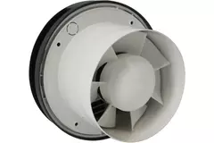 Aspiratore per il bagno rotondo Ø 125 mm antracite -  Design EAT125A