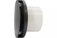 Aspiratore per il bagno rotondo Ø 125 mm antracite -  Design EAT125A