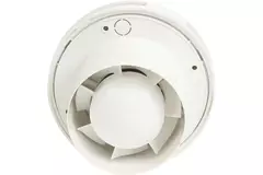 Aspiratore per il bagno rotondo Ø 100 mm bianco con timer -design EAT100T