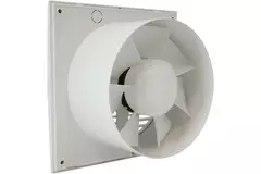 Aspiratore per il bagno Ø 150 mm bianco con interruttore a corda e spina - EE150WP