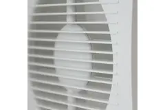 Aspiratore per il bagno Ø 150 mm bianco con interruttore a corda e spina - EE150WP