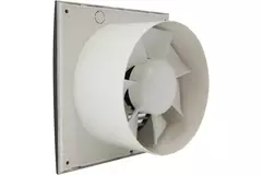 Aspiratore per il bagno Ø 100 mm antracite con timer e sensore di umidità - Standard EE100HTA