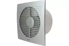 Aspiratore per il bagno Ø 125 mm argento con timer - Standard EE125TS
