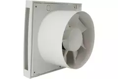 Aspiratore per il bagno Ø 150mm bianco con timer e sensore umidità - Design EET150HT