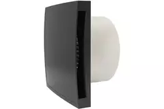 Aspiratore per il bagno Ø 100 mm antracite con timer e sensore umidità - EET100HTA