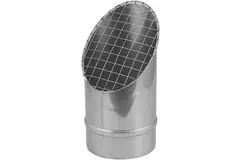 Terminale diametro 130 mm smussato I316L (D 0,5)